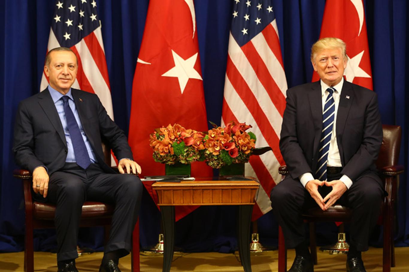 Trump Erdoğan'ı kutladı Trump Erdoğan'ı kutladı
